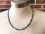 Mens Surfer Necklace Turquoise Beaded Necklace Mens Gifts - Wyatt