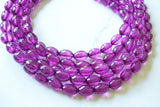 Purple Statement Acrylic Chunky Lucite Bead Necklace For Women - Tessa