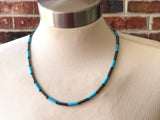 Mens Surfer Necklace Turquoise Beaded Necklace Mens Gifts - Wyatt