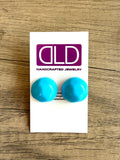 Big Acrylic Large Lucite Stud Posts Earrings Jewelry Set - Jackie