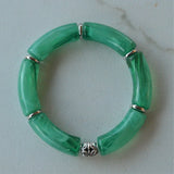 Christmas Bead Lucite Bracelet Halloween Jewelry Stretch Womens Bracelet