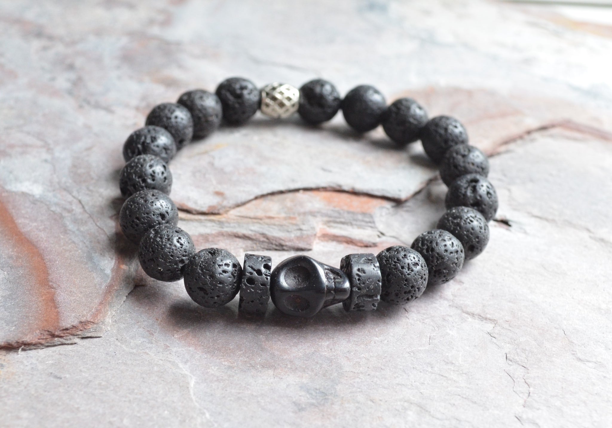 Lava Rock Bracelet