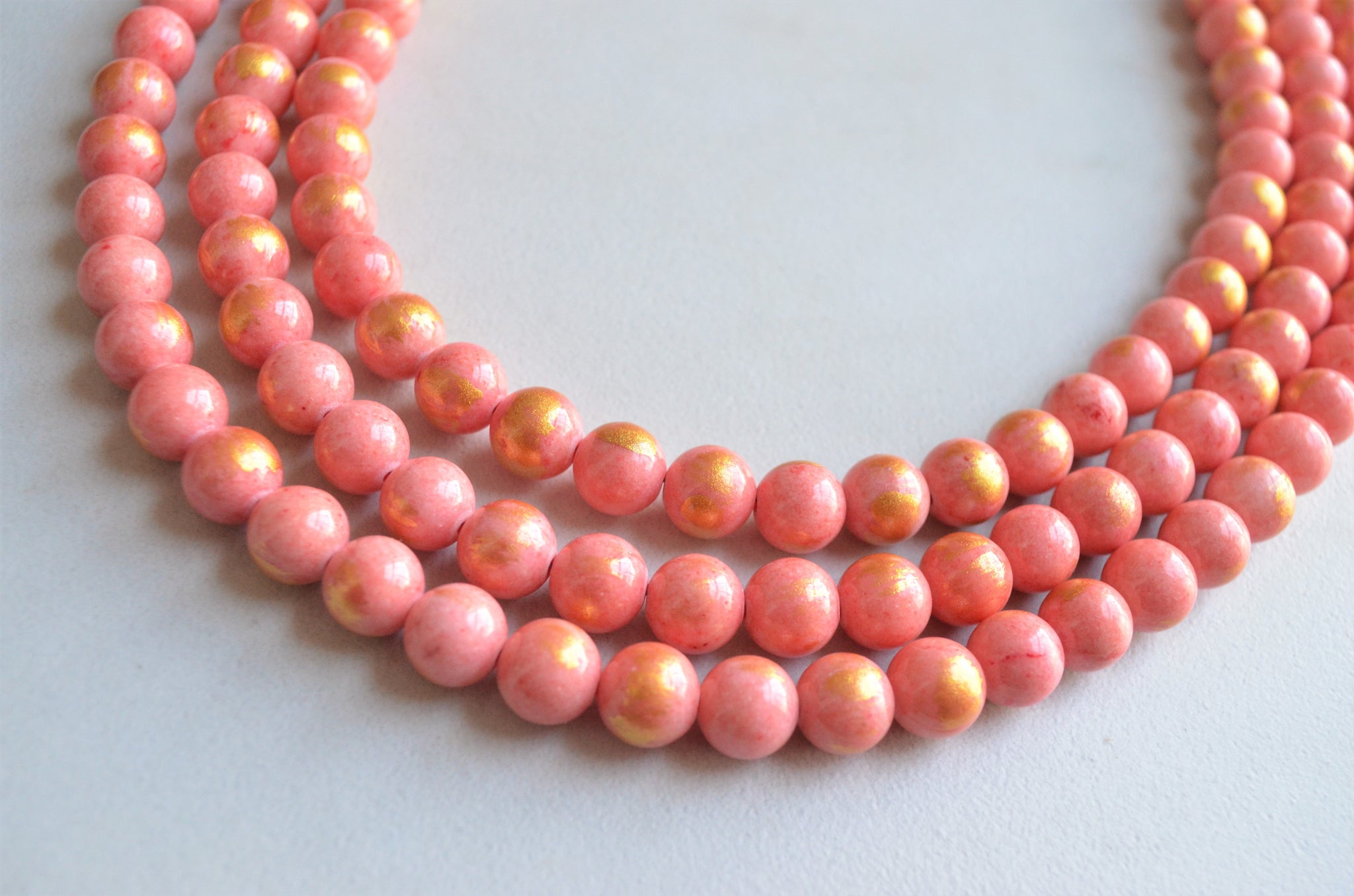 Coral Necklace Handcrafted Coral Necklace - Graff Designs