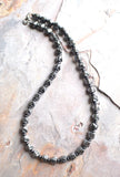 Mens Beaded Necklace Hematite Necklace Gifts For Men - Walsh