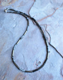 Mens Jasper Necklace Hematite Beaded Necklace Mens Gifts - Wyatt