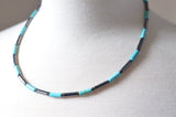 Mens Surfer Necklace Turquoise Beaded Necklace Mens Gifts - Wyatt