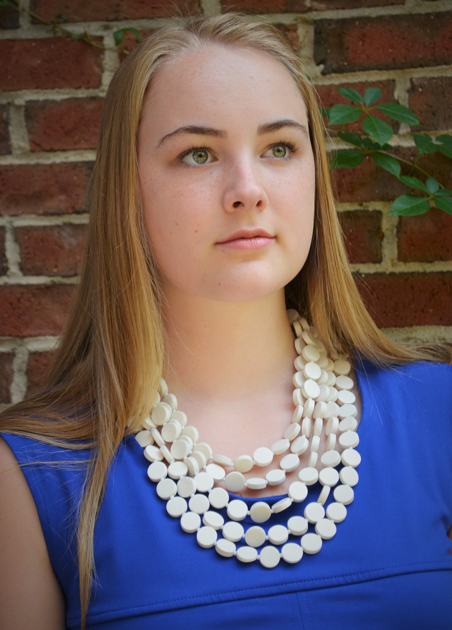 Chunky twisted hotsell pearl necklace