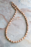 Wood Mens Necklace Beaded Surfer Necklace Gifts For Him - Dennis