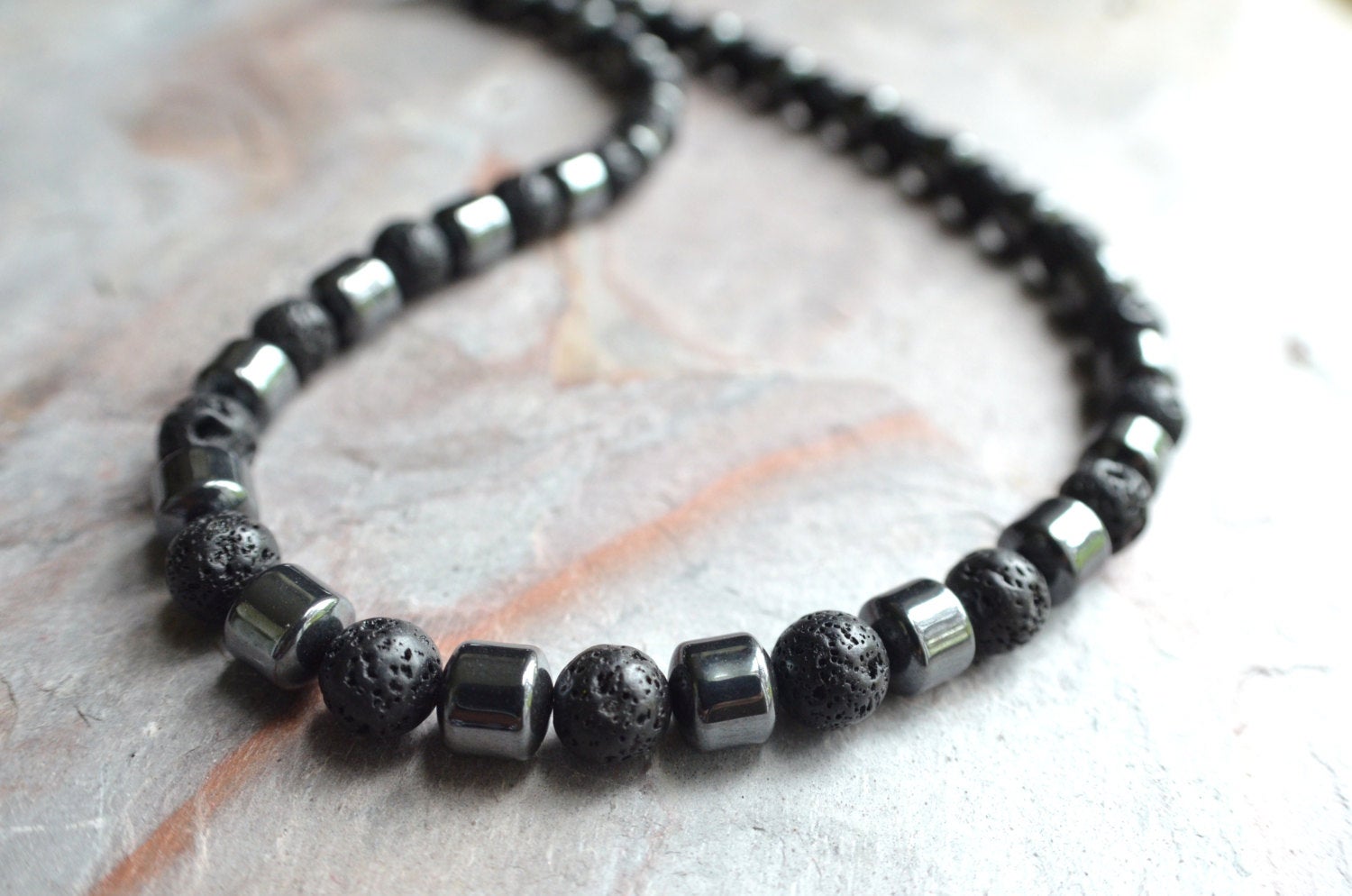 Lava Rock Necklace